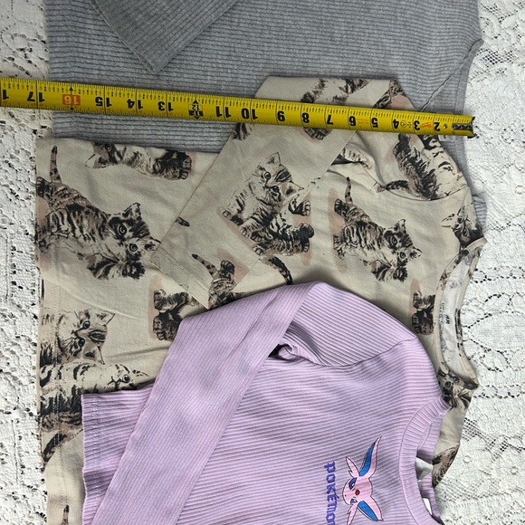 H&M Lavender Ribbed Top - Picture 1 of 4